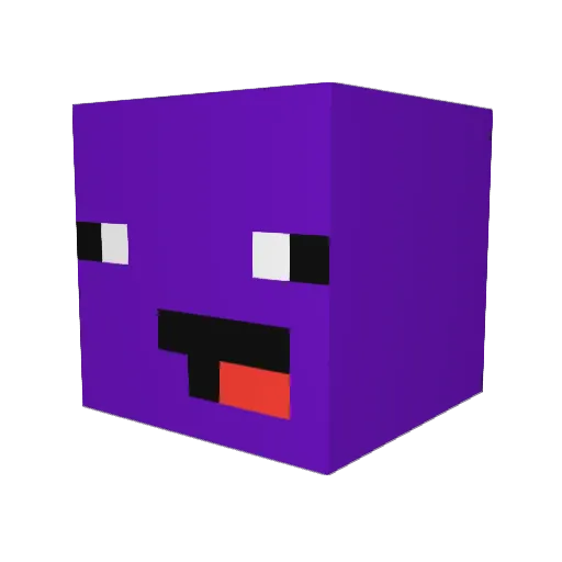 Tytus412 Minecraft avatar head, 3D render