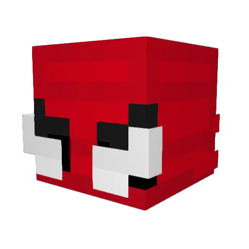 Tyyro47 Minecraft avatar head, 3D render
