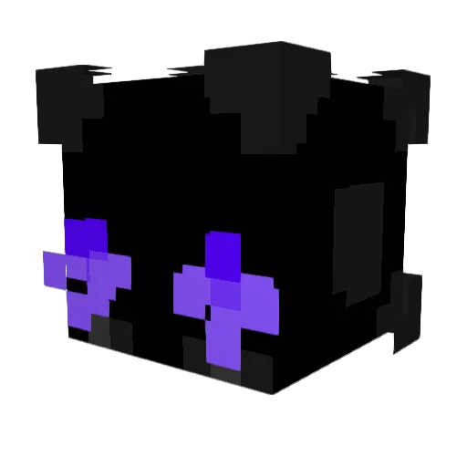 Tyzian0 Minecraft avatar head, 3D render