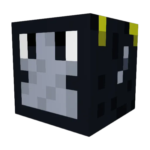 TzarGodzilla Minecraft avatar head, 3D render