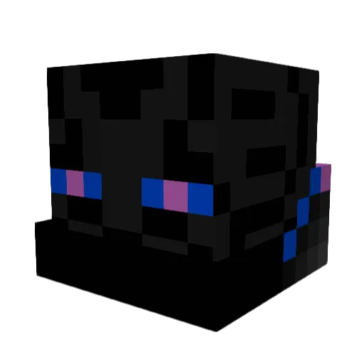 TzuMoon Minecraft avatar head, 3D render