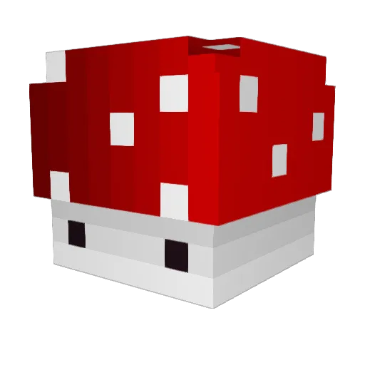 U4Y Minecraft avatar head, 3D render