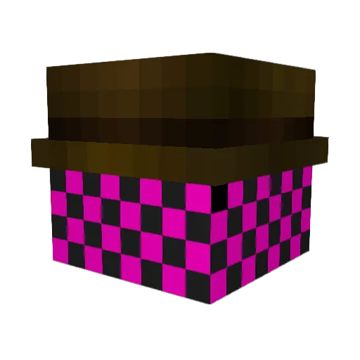 UC_Blonde2 Minecraft avatar head, 3D render