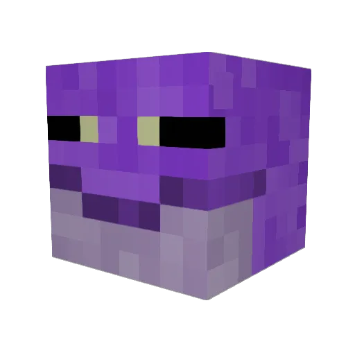 UDDT Minecraft avatar head, 3D render