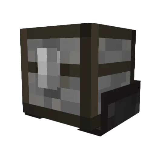 UEemperor Minecraft avatar head, 3D render