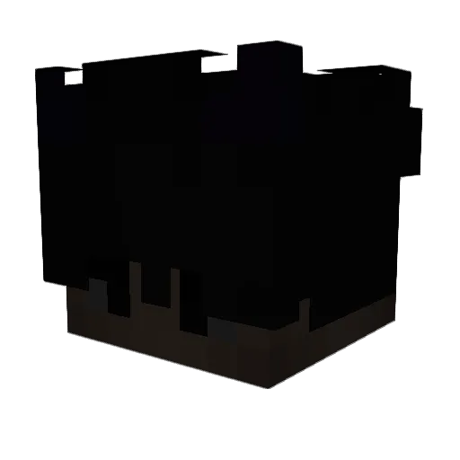 UFUKPERMABANNED Minecraft avatar head, 3D render