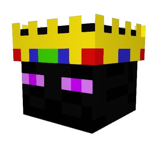 UGLbho Minecraft avatar head, 3D render