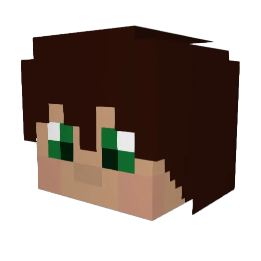 UIRC_Imperatrix Minecraft avatar head, 3D render