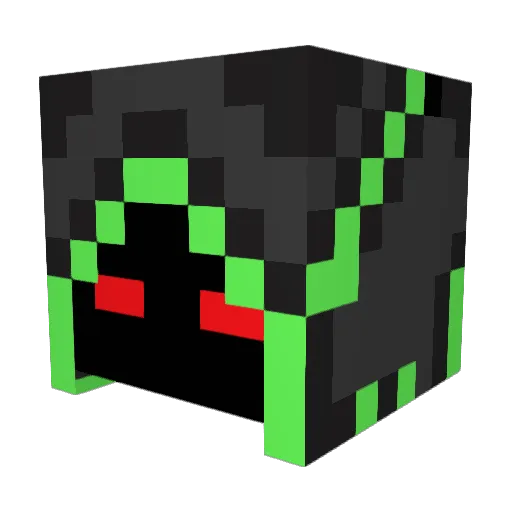 UKRviking Minecraft avatar head, 3D render