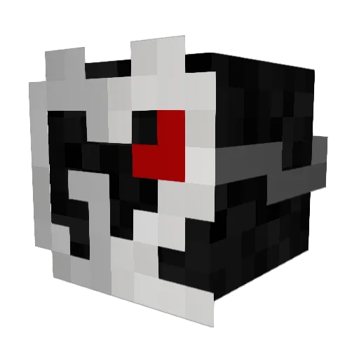 ULRICH1508 Minecraft avatar head, 3D render