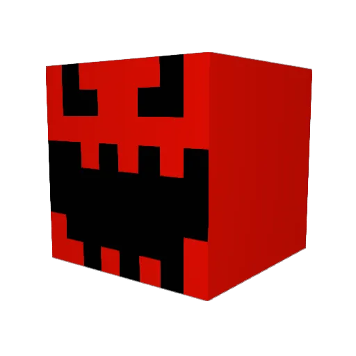 ULTIMATEWARRI0R Minecraft avatar head, 3D render