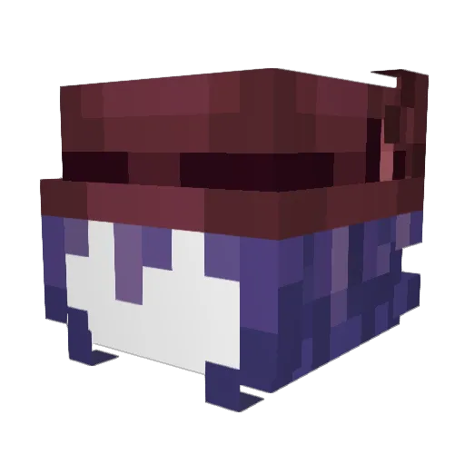 ULTRABEAN7001 Minecraft avatar head, 3D render