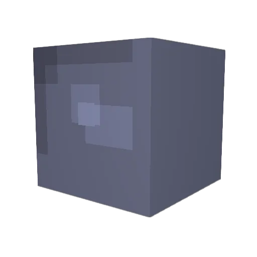 UMCPhoenix Minecraft avatar head, 3D render
