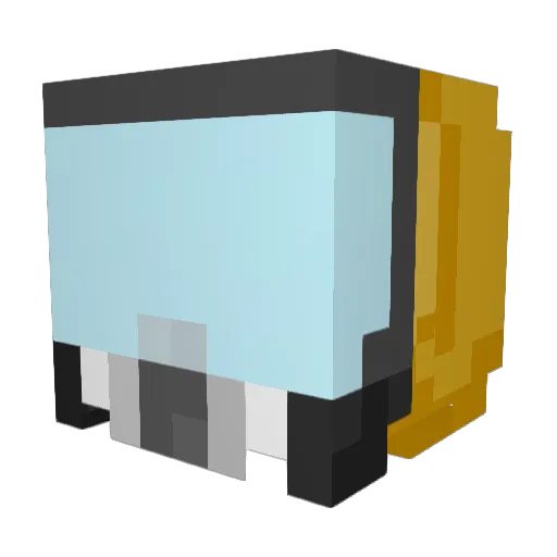 UMIKOKE Minecraft avatar head, 3D render