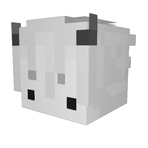 UMMAGUMMA50 Minecraft avatar head, 3D render