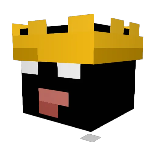UNABALUNA Minecraft avatar head, 3D render