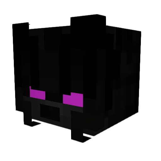 UNAFFFECTED Minecraft avatar head, 3D render