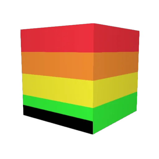 UNCCCCC Minecraft avatar head, 3D render