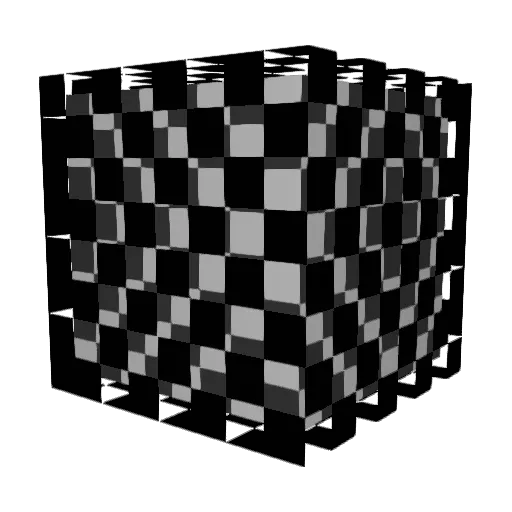 UNCLEF236 Minecraft avatar head, 3D render