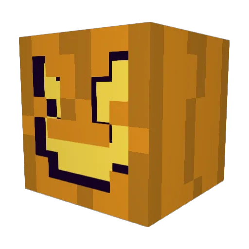 UNCLExFUNxTIME Minecraft avatar head, 3D render