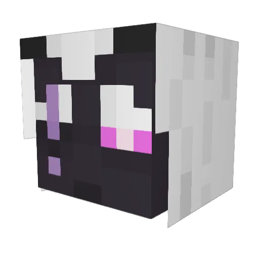 UNDEAD_SHOGUN Minecraft avatar head, 3D render