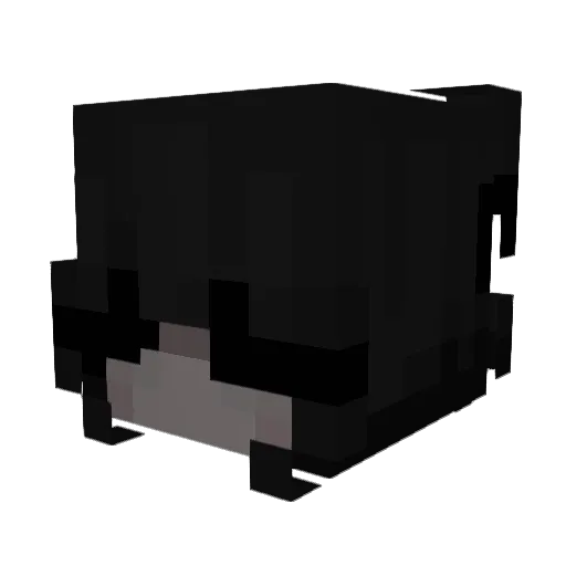 UNIGNORE Minecraft avatar head, 3D render