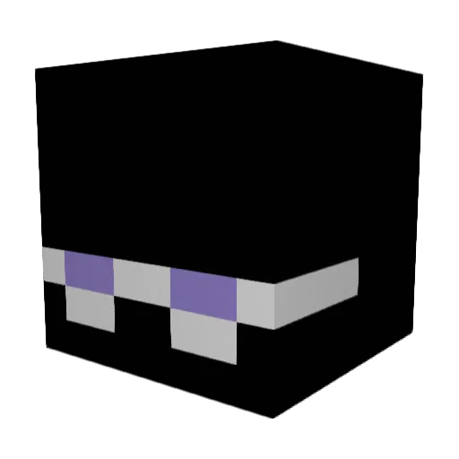UNIVERSE_VA Minecraft avatar head, 3D render