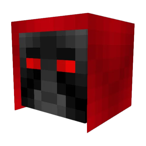 UPerScott Minecraft avatar head, 3D render