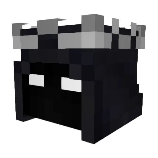 URBOISenseiWu Minecraft avatar head, 3D render