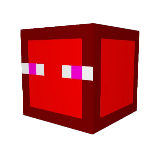 USSR20231917 Minecraft avatar head, 3D render