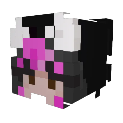 USayHacksISayfax Minecraft avatar head, 3D render