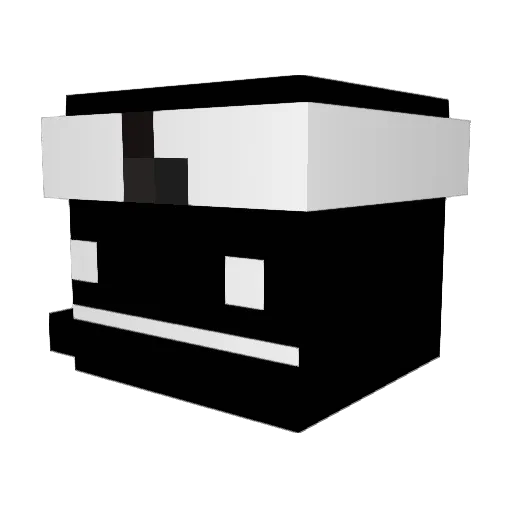 UTENTE Minecraft avatar head, 3D render