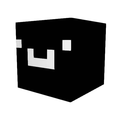 UWEMM_Trayden Minecraft avatar head, 3D render
