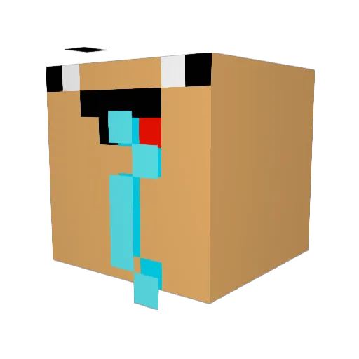 UYour Minecraft avatar head, 3D render