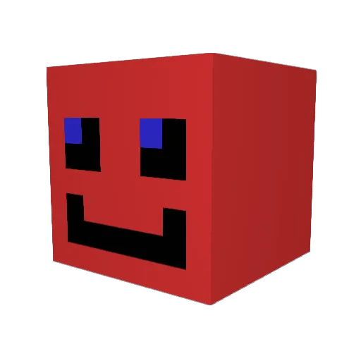 UZAYTAN Minecraft avatar head, 3D render