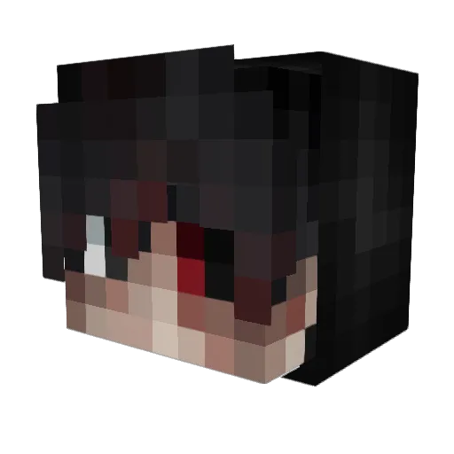 UZIausKoeln Minecraft avatar head, 3D render
