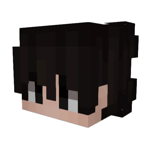 U_Idk Minecraft avatar head, 3D render