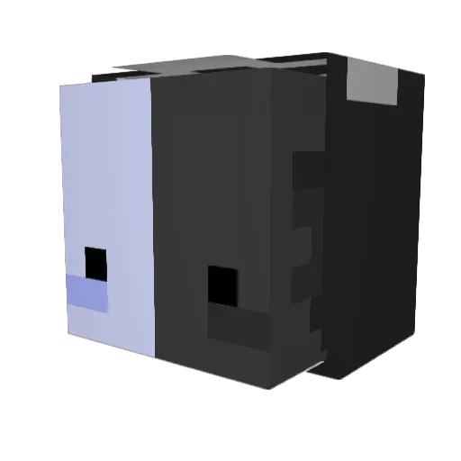 U_Know_Weee Minecraft avatar head, 3D render
