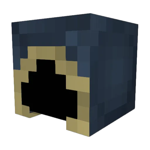 UberMegaMusket Minecraft avatar head, 3D render