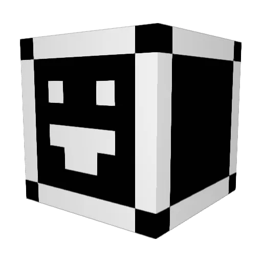 Uberdonutmonster Minecraft avatar head, 3D render