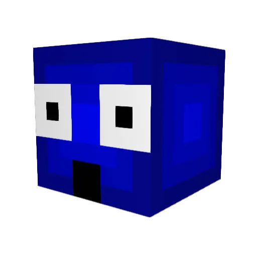 Uberteiber_64 Minecraft avatar head, 3D render