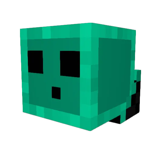 UbesTheGreat Minecraft avatar head, 3D render