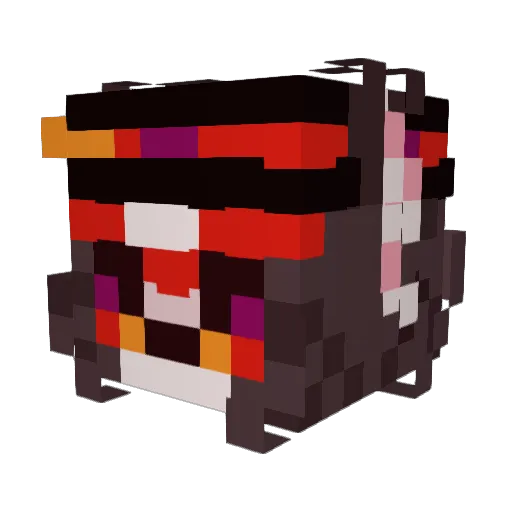UbisoftUS Minecraft avatar head, 3D render