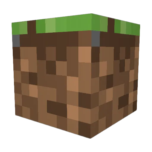 Uborcraft Minecraft avatar head, 3D render