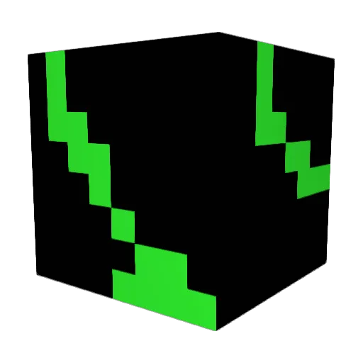 Udgy Minecraft avatar head, 3D render