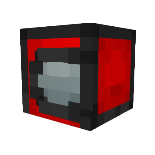 Udrydderen Minecraft avatar head, 3D render