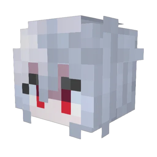 UdyrFromFreljord Minecraft avatar head, 3D render