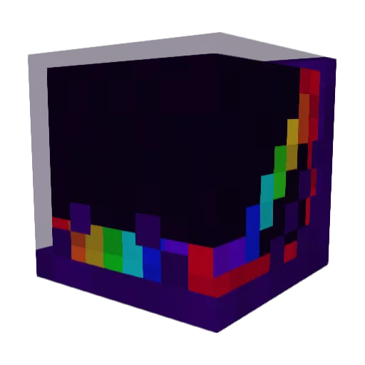 Uesley Minecraft avatar head, 3D render
