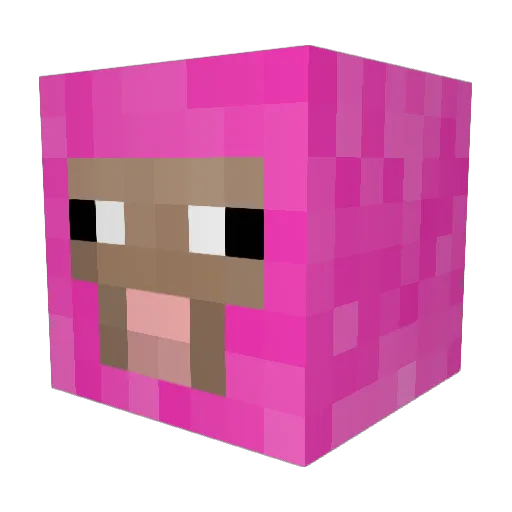 Ugartemendia Minecraft avatar head, 3D render