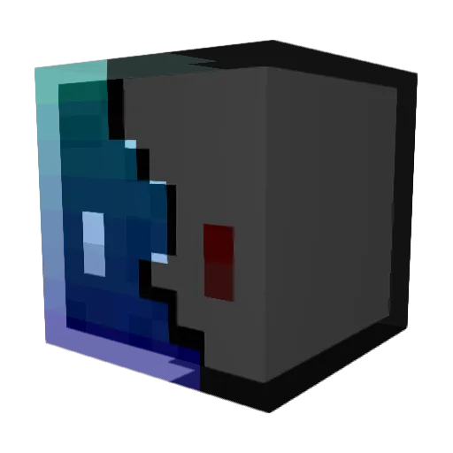 Ugir12 Minecraft avatar head, 3D render